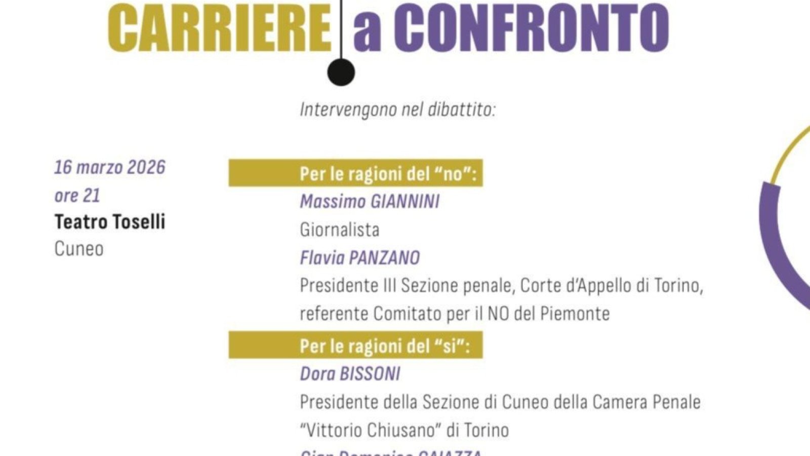 Referendum Giustizia, le ragioni del sì e del no a confronto